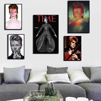 David Bowie Legenda Muzicii Pop Cântăreață Poster Panza Pictura Arta De Perete Living Modern Decor Acasă