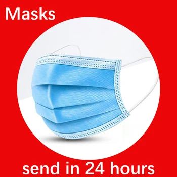 50 Buc Masti de Fata 3 Straturi Anti Dovada de Praf Filtru de Unică folosință Gura Masca de Protecție Respiratorie FPP2 Maska Antywirusowa PM2.5 FPP3
