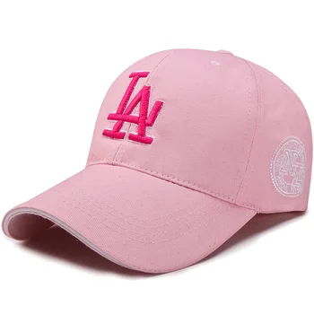 Unisex Scrisoare de LA Șapcă de Baseball Bumbac Snapback Hat Hip-Hop în aer liber, Pălării de Vară pentru Femei și Capace pentru bărbați Reglabil casual Capac