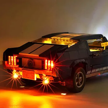 (NU se Includ În Model)Lightaling Lumină Led-uri Kit Pentru 10265 Creator Ford Mustang Blocuri Compatibil 21047 11293