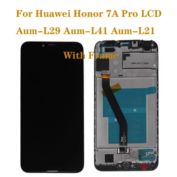 Pentru Huawei Honor 7A pro AUM-L29 Aum-L21 Aum-L41 display LCD touch screen componente ecran de reparare piese cu rama