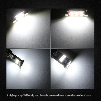 Wolflamp 10buc Super-Luminos LED-uri Albe Lumini Auto de Interior Pentru 2009-2017 Dodge Journey Harta Lumină plafonieră inmatriculare Bec