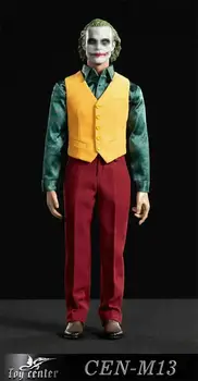 1/6 Joker Costum Set de Comedie Joker Clovn Joaquin Jucărie Centru de CEN-M13 Exclusiv Costum Roșu Haine Accesorii