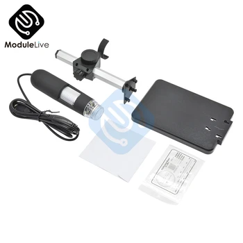 2MP USB 1000X 8 LED Digital Microscop Endoscop Lupa Camera + Lift Suport Instrumente De Laborator