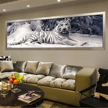 Huacan 5D Diamant Pictura Animal Tigru Full Pătrat de Gaurit cu Diamant Broderie Vânzare Imagine Stras Mozaic Decor Acasă Cadou
