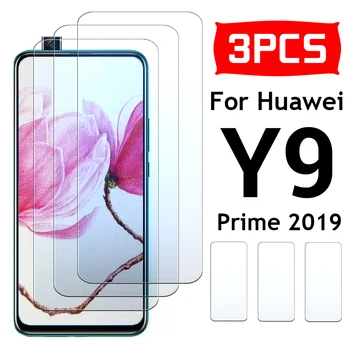 3pcs Y9 Prim-Sticla de Protectie Pentru Huawei Y9 Prim-2019 Ecran Protector Temperat Glas pentru Huawei Y9Prime 2019 Armura Foaie Film