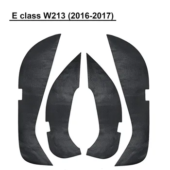 Noi Uși de Interior Anti Kick Pad de Protecție Saltea Fibra de Carbon Autocolante pentru pentru Mercedes Benz GLA CIA GLC C Class W205/E class W213