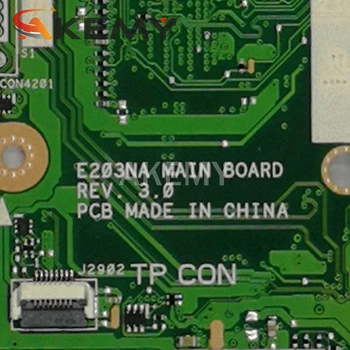 Akemy E203NA Placa de baza Pentru Asus E203N E203NA E203M E203MA Laotop Placa de baza Placa de baza W/ 4GB RAM 128G-SSD