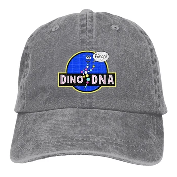 Dino ADN-ul De Baseball Capac pălărie de cowboy Atins capt de Vară Capac Hip Hop Montat Capac jurassic park Pălării