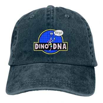 Dino ADN-ul De Baseball Capac pălărie de cowboy Atins capt de Vară Capac Hip Hop Montat Capac jurassic park Pălării