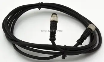 FSC88-MS3-FS3 M8 conector senzor 3 pini male cap + 3 pini drept cap de femeie 2m cablu PVC