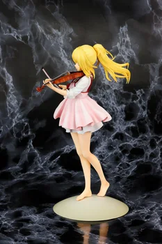 23cm în aprilie kaori miyazono Vioara Figura de Acțiune Anime Papusa PVC Noua Colectie de figurine jucarii brinquedos de Colectare
