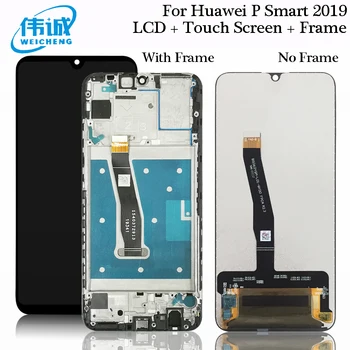 Original Testate LCD Pentru Huawei P Inteligente 2019 LCD Cu Rama LCD Ecran Display Pentru P Inteligente 2019 Ecran LCD OALĂ-LX1 L21 LX3