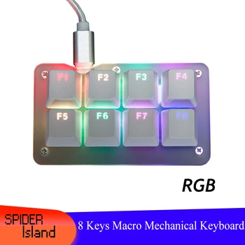 Mini osu! Tastatura de Ajustare RGB LED cu iluminare din spate de Tip C Outemu/Gateron/KaiH comută Funcția Macro Keyboard pentru MAC WIN 7 8