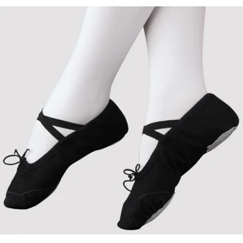 Copii Pantofi Fete Pantofi de Dans de Fete Gimnastica Yoga pentru Copii Pantofi de culoarea pielii Moale cu Talpi Pantofi