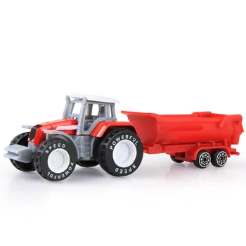 4buc Mini Masina de Jucărie Mobile Tractor Mașină Drăguț Aliaj Model de Jucărie Camion de Remorcare Jucărie pentru Copii Inginerie Vehicul Cadouri Pentru Copii