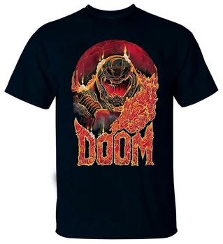 Joc Doom V2 Video Union Aerospace Corporation Tricou (Negru) Toate Mărimi S-3Xl Săli de sport de Fitness Tee Shirt