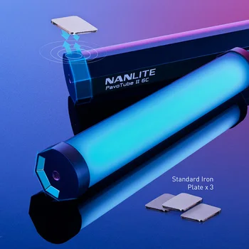 Nanguang Nanlite 6C PavoTube II LED-uri RGB de Fotografie de Iluminat Tub Portabil Stick CCT Modul Foto Video Camera de Lumina