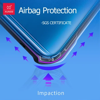 Pentru Redmi Nota 9 Pro 5G Caz XUNDD Airbag rezistent la Șocuri Caz Transparent PC TPU Bara de protecție Capacul din Spate pentru Xiaomi Mi 10T Lite Caz чехол