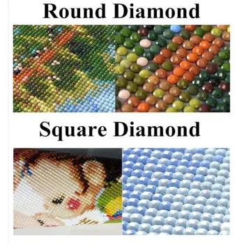 5D Full Pătrat Rotund DIY Diamant Pictura Animal Lup Cruce Cusatura Broderie Daimond Mozaic Acasă Decorare Nunta Cadou