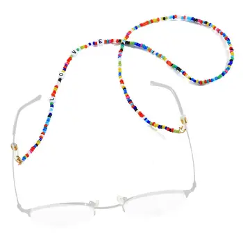 KELITCH Boho Ochelari Lanțuri de ochelari de Soare Pentru Femei Coliere Scrisoare Cravată Colorat Moda Bijuterii Nou 2021