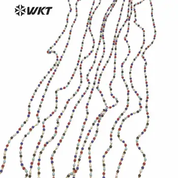 WT-RBC150 Nouă frumusețe mici margele miyuki lanț de 2mm colorate margele lanț pentru design de bijuterii de mână mici de lanț colier