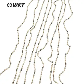 WT-RBC150 Nouă frumusețe mici margele miyuki lanț de 2mm colorate margele lanț pentru design de bijuterii de mână mici de lanț colier