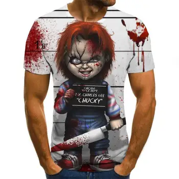 2020 vânzare fierbinte clovn 3D de imprimare t-shirt pentru bărbați față de clovn de sex masculin tricou 3d clovn maneci scurte distractiv t-shirt, bluze si tricouri XXS-6XL