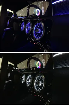 LED-uri de Lumină Ambientală pentru Mercedes-Benz 2020 CIA A180 A200 W177 Luminos de evacuare a aerului 64-culoare lumină ambientală Original de control al ecranului