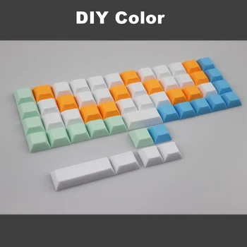 DIY culoare amestecare keycap dsa pbt gol taste Pentru MX Switch-uri Keyboard Planck AMJ40 Niu40 dsa profil