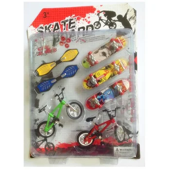 En-gros New Sosire Plastic Bmx Biciclete Finger Skateboard Jucării pentru Copii Seturi,Amuzant Mini Gâturi Jucării pentru Copii Cadouri
