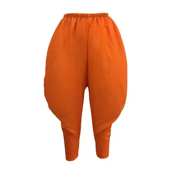 FIERBINTE! Copane De Pui Prajite Pantaloni 2017 Nouă Femei Pantaloni Harem De Moda Liber Color Design Portocaliu Amuzant Supradimensionate, Pantaloni Morcov