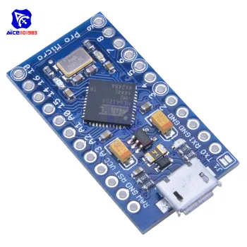 Micro USB ATmega32U4 Pro Micro 3.3 V/5V 8MHz/16MHz Module pentru Arduino Leonardo ATMega32U4 Controller Pro Micro Înlocui ATMega328