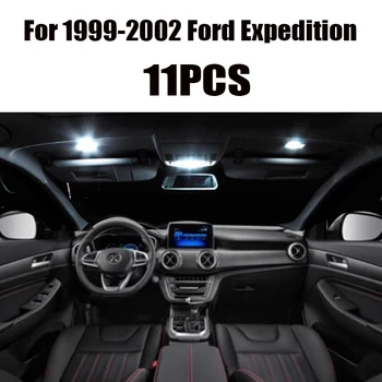 Pentru 1999-2010 Ford Expedition Alb accesorii auto Canbus fara Eroare LED-uri de iluminare Interioară lampă de Lectură Kit Harta Dom Licență Lampa