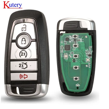 Kutery 5 Butoane Smart Card Nouă cheie de la distanță 902 mhz HITAG PRO cip pentru Ford Mondeo Energi HS7T-15K601-CB A2C93142400-2018