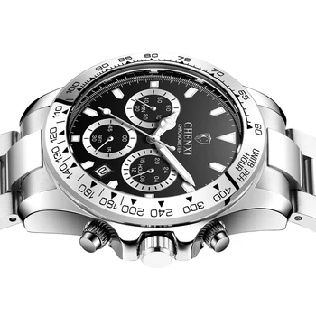 Ceasuri barbati CHENXI Top Brand de Lux Sport Cuarț Ceas pentru Bărbați Luminos rezistent la apă, Cronograf Data de Ceasuri Relogio Masculino