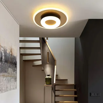 Modern, Simplu de Plafon Lumina Nordic Balcon Pridvor de Intrare Lampă de Tavan Decoratiuni Pentru Casa 18W LED-uri de Iluminat Camera Copii Lumina