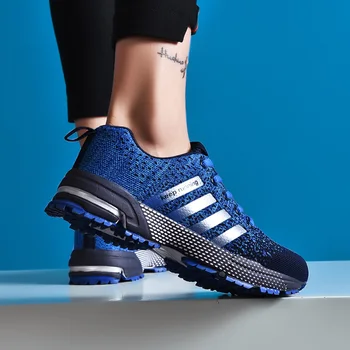 Barbati pentru femei pantofi de jogging de Mari dimensiuni 35-47 Non-alunecare ușor pereche de pantofi Respirabil adidasi Barbati pantofi de alergat