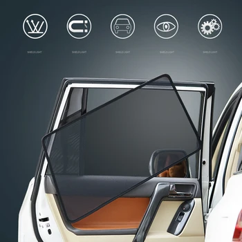 Pentru Mazda 3 Axela 2018 2016 2013 Magnetic Mașină de Soare umbra Plasă Parasolar Geam Lateral Parasolar protecție Solară de Izolare 5 Buc