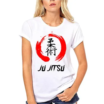 JuJitsu Kanji Hip Hop Amuzant Topuri Tricouri Guler Rotund Ziua Recunoștinței cu Maneci Scurte T-shirt pentru Bărbați Normal Tee-Shirt