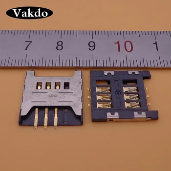 20pieces Nou sim card reader suport pentru Samsung GT-E1200M E1200 I519 I939D I939i tava slot pentru mufa conector