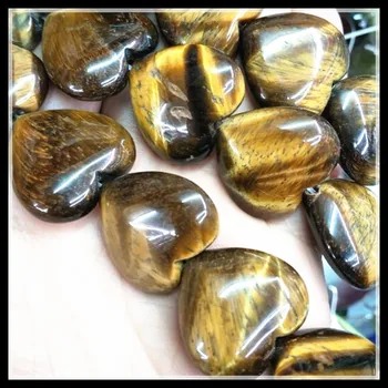 8pcs natura semi piatră prețioasă în formă de inimă bijuterie de piatra siruri de margele spacer pentru bratari margele de sodalit accesorii dimensiune 25mm