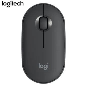 Original Logitech cele mai Noi PIETRIȘ Mouse-ul Bluetooth Mini&Subțiri 1000DPI 100g de Înaltă Precizie, Optice de Urmărire Unificatoare Colorate Mouse-ul