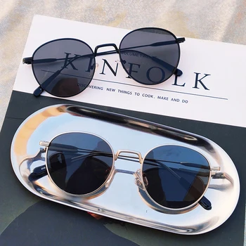 2020 Noua Moda Steampunk Modis ochelari de Soare Gotic Epocă Bărbați Femei Ochelari de Personalitate Rotund Stil de Ochelari de Soare Oculos UV400