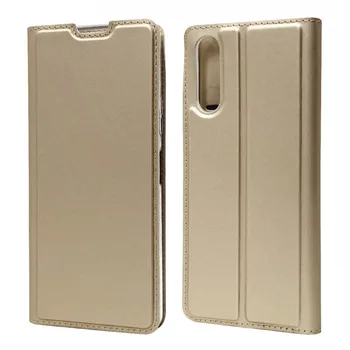 Pentru Sony Xperia 10 II Caz Magnetic Flip Portofel din Piele Acoperi Caz de Telefon pentru Sony Xperia 10 II Cazuri de Silicon