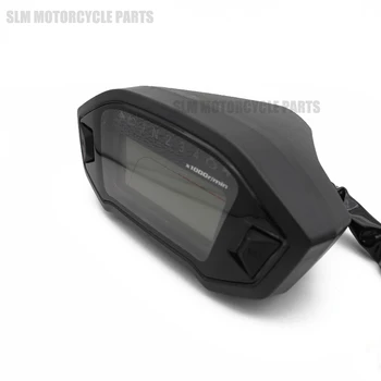 Motocicleta Vitezometru LCD Motocicleta Digital Kilometraj Vitezometru, Tahometru se Potrivesc pentru 2 si 4 Cilindri