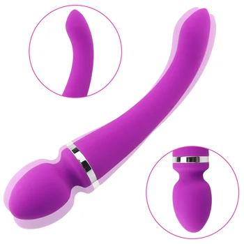 4 Culori Inteligente de Inducție Flirt Masaj G-Spot Vibrator Dual-a condus AV Masaj Stick de sex Feminin masturbari Sex Produselor.