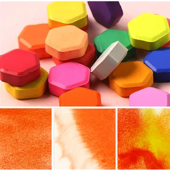 Profesionale de Vopsele Acuarelă Set 36 Culori Guașă Vopsea Cu Acuarelă Perii de Artă pentru Artist A2004-0802