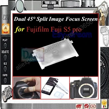 Dual 45 de grade Split Image Focus-Ecran de Focalizare Pentru Fujifilm Fuji S5 pro PR126