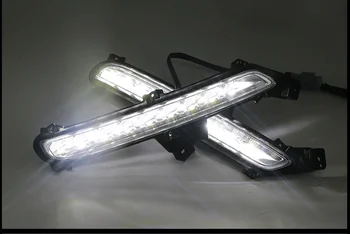 2 buc Pentru KIA RIO K2 2016 Super Luminoase de Styling Auto DRL Daytime Running Light Lampa de Ceață Modificarea semnalizatoare